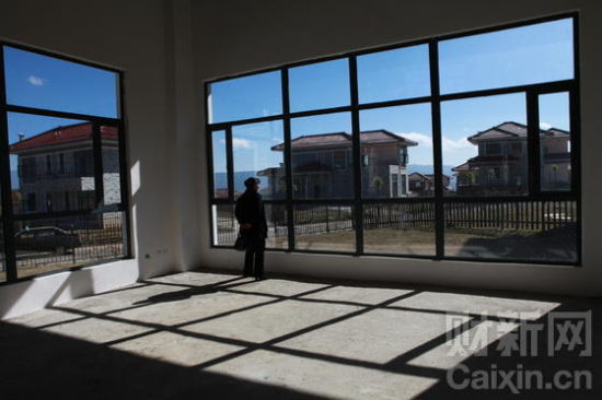 某別墅內室一角。李漠 攝